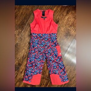 The North Face Floral Snow Bib Suit!